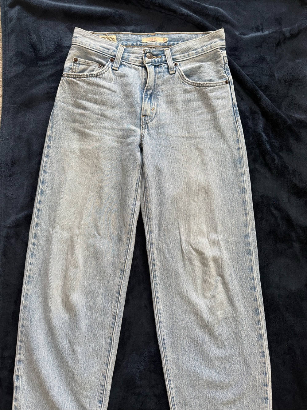Levi's Light Blue Straight Jeans